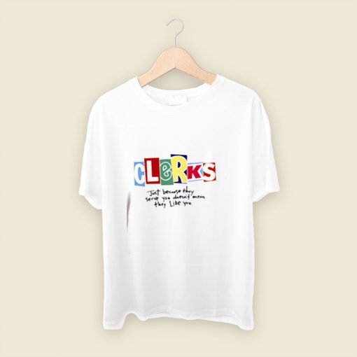 Clerks Comedy Film Men T Shirt Style