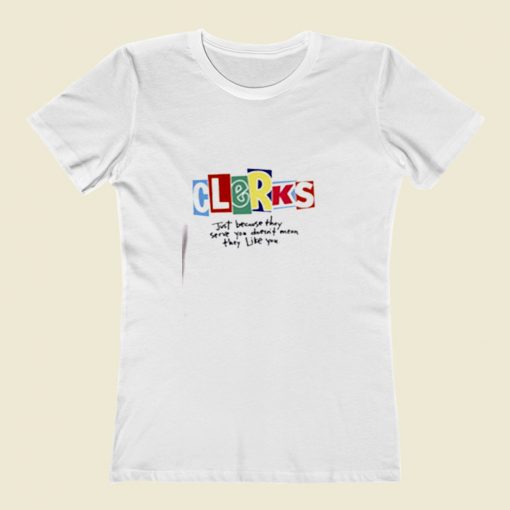 Clerks Comedy Film Women T Shirt Style