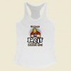 Columbus Who Leif Landed First Women Racerback Tank Top