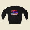 Communism Anti Socialism 80s Fashionable Sweatshirt