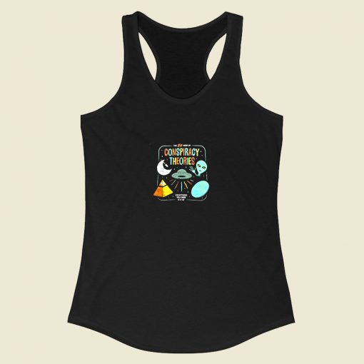 Conspiracy Theories Racerback Tank Top Style