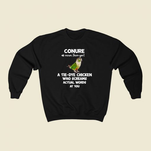 Conure 80s Fashionable Sweatshirt