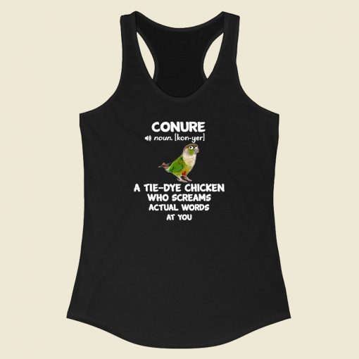 Conure Racerback Tank Top Style