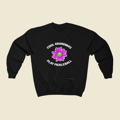 Cool Grandmas Play 80s Fashionable Sweatshirt