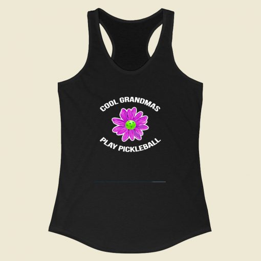 Cool Grandmas Play Racerback Tank Top Style