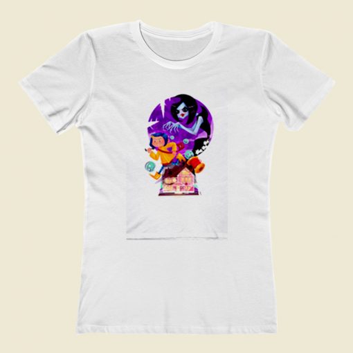 Coraline 2009 Animation Movie Women T Shirt Style