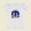 Coraline And Alice Open The Door Women T Shirt Style