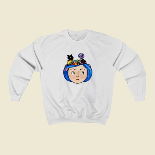 Coraline Bucket Christmas Sweatshirt Style