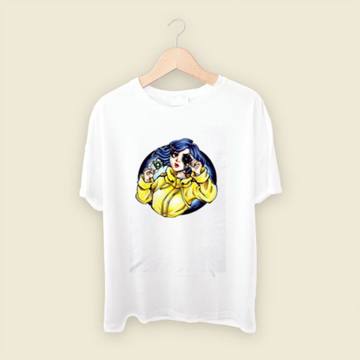 Coraline Cartoon Men T Shirt Style