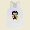 Coraline Doll Chibi Women Racerback Tank Top