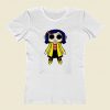 Coraline Doll Chibi Women T Shirt Style