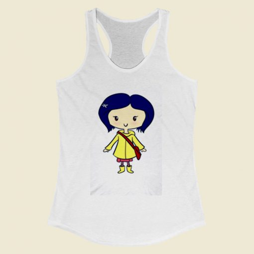 Coraline Lil Cutie Women Racerback Tank Top