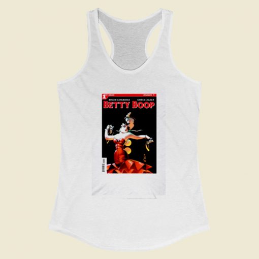 Cover 1 Betty Boop Women Racerback Tank Top