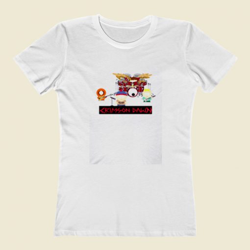 Crimson Dawn South Park Women T Shirt Style