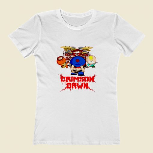 Crimson Dawn Women T Shirt Style