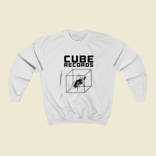 Cube Records Christmas Sweatshirt Style