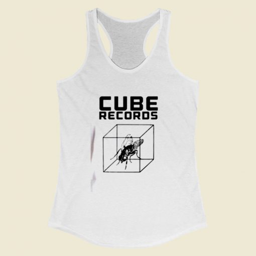 Cube Records Women Racerback Tank Top