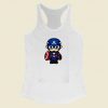 Cute Captain America Chibi Women Racerback Tank Top