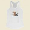 Cute Three Bear Women Racerback Tank Top