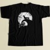 Dachshund And Moon Halloween 80s Men T Shirt