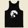 Dachshund And Moon Halloween Men Tank Top