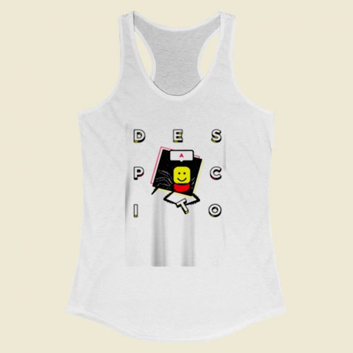 Despacito Black Spider Women Racerback Tank Top