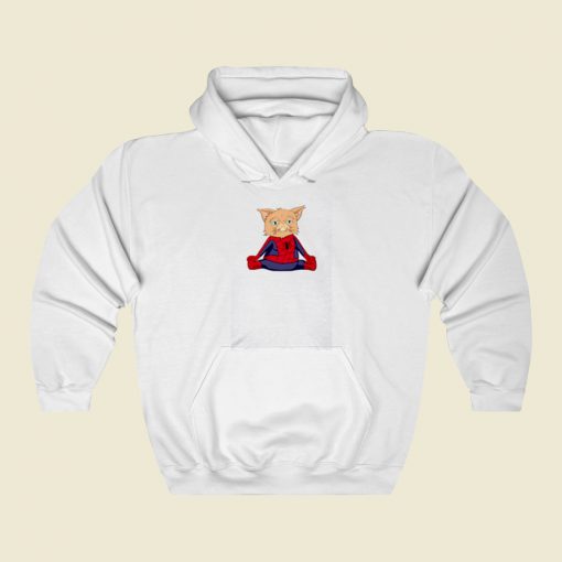 Disgruntled Spider Kittey Street Hoodie Style