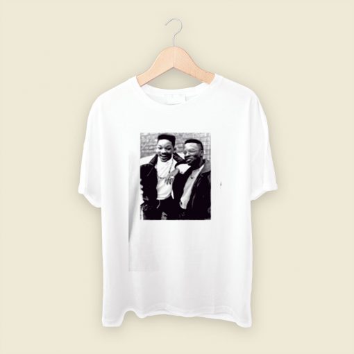 Dj Jazzy Jeff And Fresh Prince Will Smith Photo Men T Shirt Style