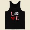 Dog Paw Love Men Tank Top