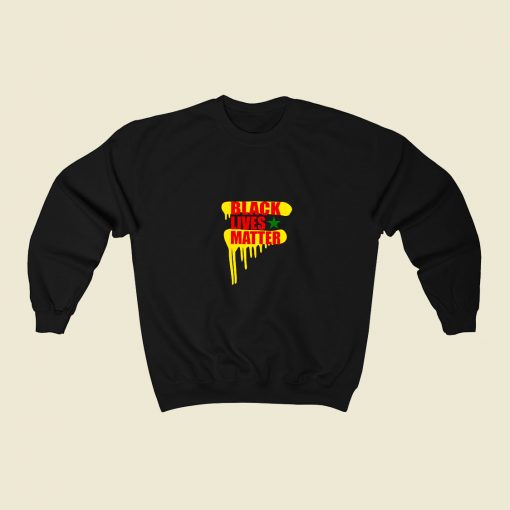 Dope Black Lives Matter Black History 80s Fashionable Sweatshirt