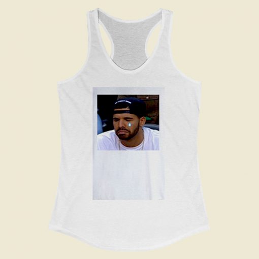 Drake Crying Women Racerback Tank Top