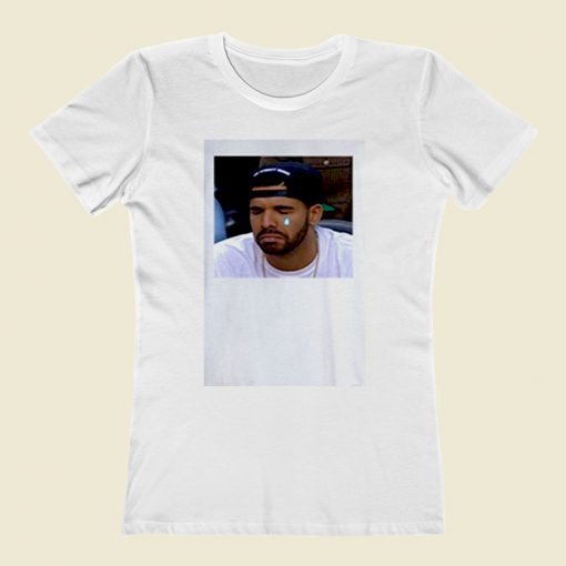 Drake Crying Women T Shirt Style