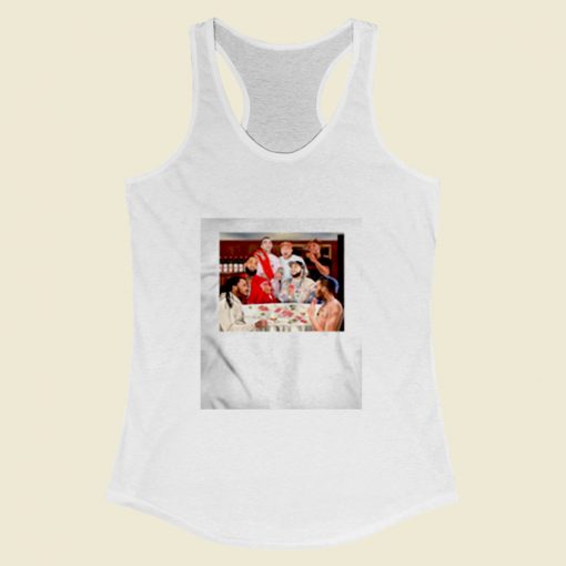 Drake Lil Peep Nipsey Hussle Mac Miller Juice Wrld Women Racerback Tank Top