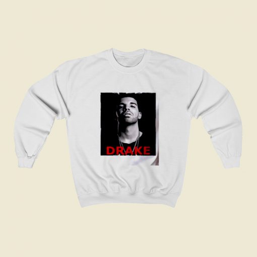 Drake Photoshoot Christmas Sweatshirt Style