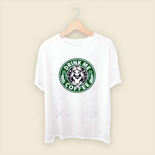 Drink Me Coffee Men T Shirt Style