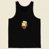 Drinking Beer With Bart Relax Party Men Tank Top