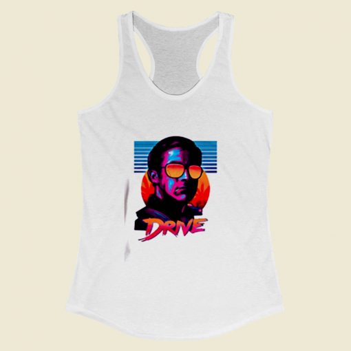 Drive Bike Cult Movie Women Racerback Tank Top