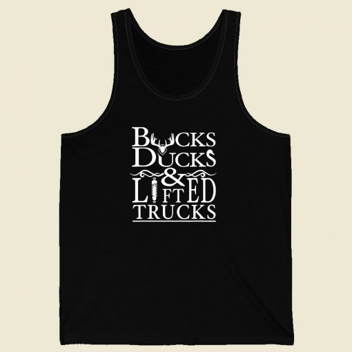 Ducks Lifted Trucks Men Tank Top