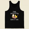 Easily Distracted By Sloths And Cats Men Tank Top