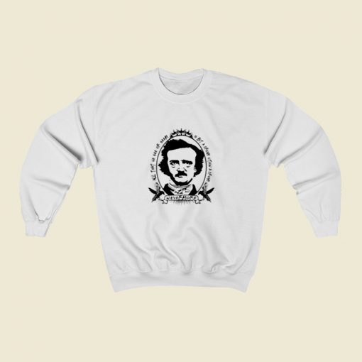 Edgar Allan Poe Christmas Sweatshirt Style