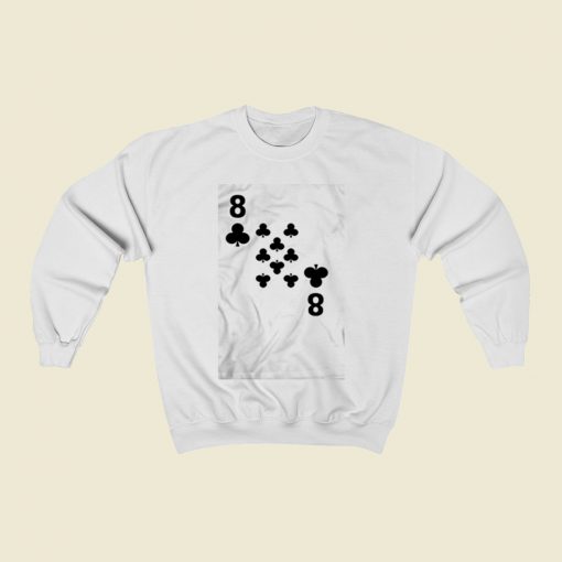 Eight Of Clubs Christmas Sweatshirt Style