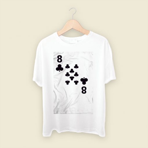 Eight Of Clubs Men T Shirt Style