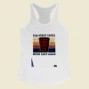 Elm Street Coffee Never Sleep Again Women Racerback Tank Top