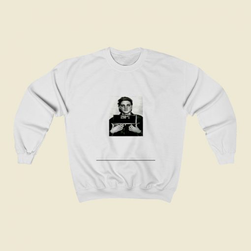 Elvis Presley Mug Shot Christmas Sweatshirt Style