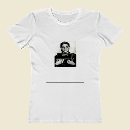 Elvis Presley Mug Shot Women T Shirt Style