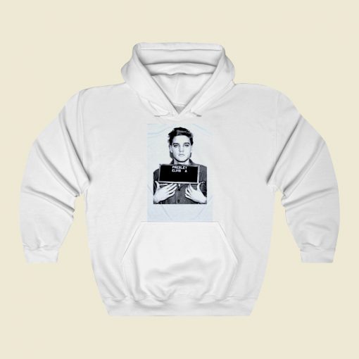 Elvis Presley Mugshot Street Hoodie Style