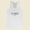 En Francais Svp Women Racerback Tank Top