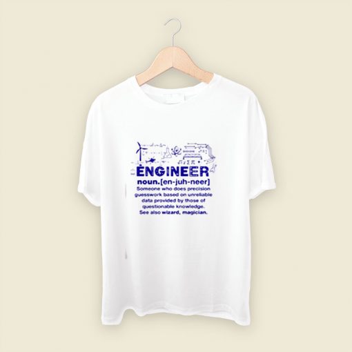 Engineer Noun Men T Shirt Style