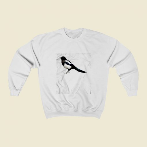 Eurasian Magpie Bird Christmas Sweatshirt Style