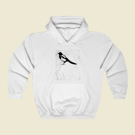 Eurasian Magpie Bird Street Hoodie Style